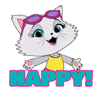 Happy 44 Gatti Sticker by 44 Cats