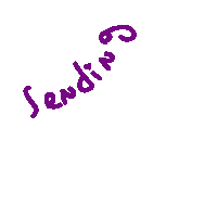 Sending Love Rainbow Pride Sticker