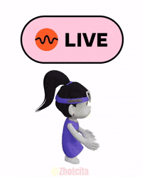 Live Show Livestream GIF by Zhotcita