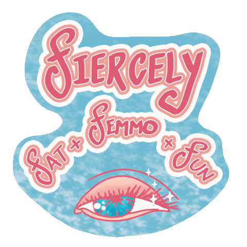 love me wink Sticker by Hacklock