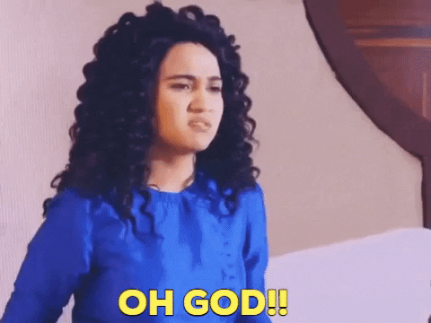 AshiSinghofficial giphygifmaker sad worried oh god GIF