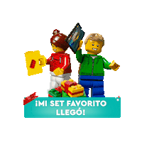 LEGOELITEBRANDS christmas lego set lego navidad lego Sticker
