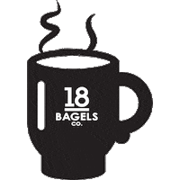 coffee steam Sticker by 18bagels