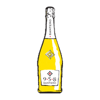 958SANTEROWINES new animated yellow 2022 Sticker