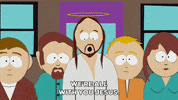 jesus jimbo kern GIF by South Park 
