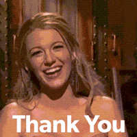 Thank You So Much GIF by Blake Lively Fan