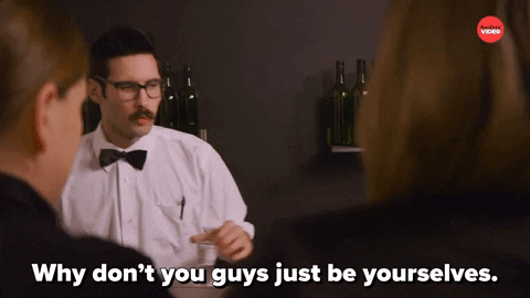 Romance Be Yourself GIF by BuzzFeed
