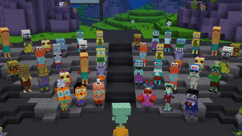 Spongebob Squarepants GIF by Minecraft
