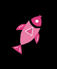 HGHPets fish salmon brilliant bites pink fish GIF