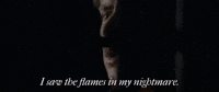 I Saw The Flames in My Nightmare 