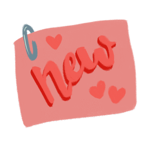 Pink Post Sticker