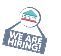 LGUSuite company hiring apply wearehiring Sticker