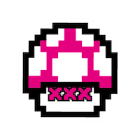 Ineedflush sex nintendo mario rosa Sticker