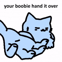 Hand It Over Cat Meme GIF
