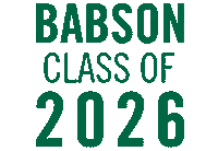 Class Of Sticker by Babson College
