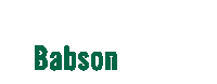 2026 Sticker by Babson College