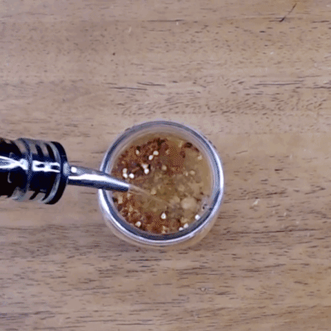 apple cider vinegar dressing GIF