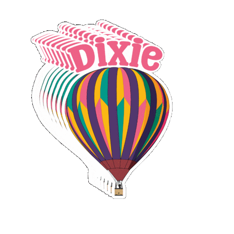 Seattleballooning giphygifmaker seattle dixie HotAirballoon Sticker