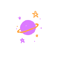 Space Stars Sticker