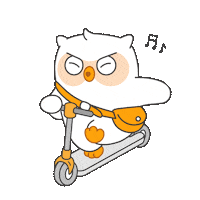 Goodrich_official go speed ride owl Sticker