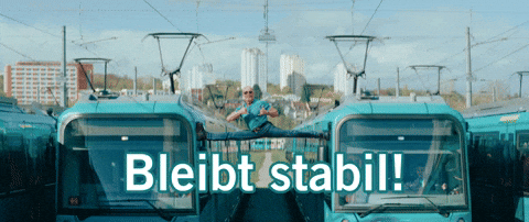 Stay Strong U-Bahn GIF by Verkehrsgesellschaft Frankfurt