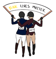 Black Lives Matter Sticker by Marina Layton