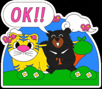 No Problem Ok GIF by ohbear