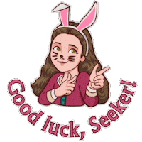 Seekers Notes Good Luck Sticker by MYTONA