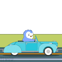 Travel Driving Sticker by Pudgy Penguins