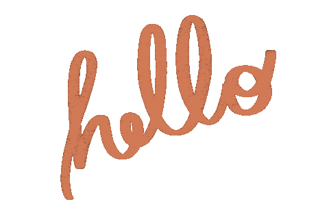 Doodle Hello Sticker