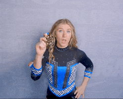 Gymnastics Medal GIF by BYU Cougars