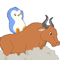 Crypto Penguin Sticker by Pudgy Penguins