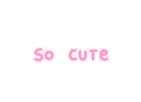 yumeiila pink nice word mignon Sticker
