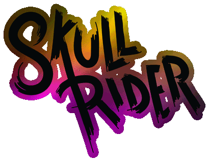 fashion rainbow Sticker by Skull Rider
