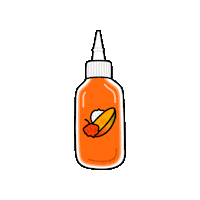 Hot Sauce Fire Sticker by caracaraNYC