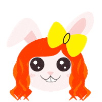 Happy Red Hair Sticker