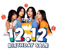 1212 Birthday Sale Sticker by Shopee Indonesia