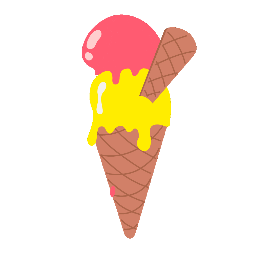 Ice Cream Summer Sticker by Rotterdampas