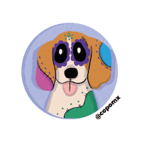 Dog Sticker by copomx