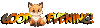 Panda Bear Fox Sticker