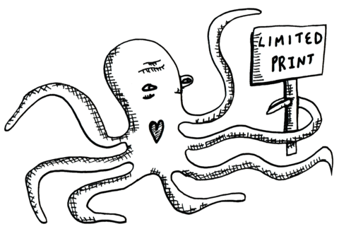 Octopus Sticker