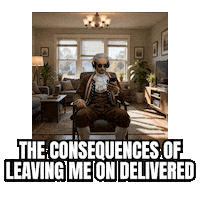 Left On Read Text Me Back Sticker