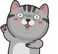 Cat Hit Sticker by VITA VITA ‧ 塔仔不正經