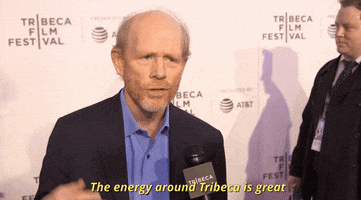 Ron Howard The Energy Around Tribeca Is Great GIF by Tribeca Film Festival