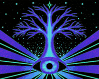 deepspaceviolet rainbow trippy psychedelic colorful GIF