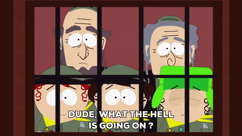 kyle broflovski prison GIF by South Park 