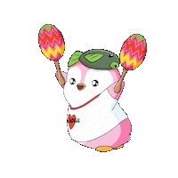 Happy Dance Sticker by Pudgy Penguins