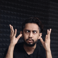 Funny Face Eye Roll GIF by Digital Pratik