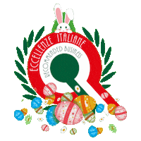 Happy Bunny Sticker by Eccellenze Italiane