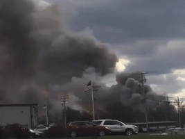 More Than a Dozen Injured After Explosion, Fire at New York Cosmetics Plant